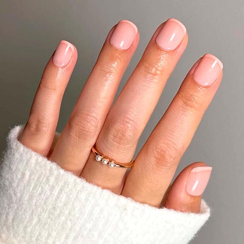 Glamnetic Pastel French Tip Press On Nail Collection