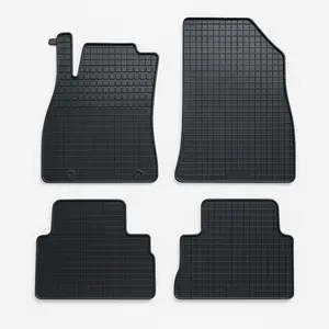 Kaiser Liners Custom Fit Floor Mats for 2011-2017 Nissan Juke Heavy Duty All Weather Liner Front & 2nd Row Full Set Rubber Black with Premium Durability and Edge-to-Edge Fit