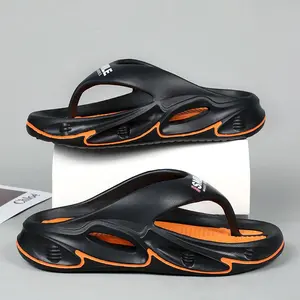 Men's flip-flops summer new thick-bottomed non-slip and deodorant can be worn outside comfortable slippers