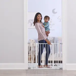 Regalo Wall Safe Extra Wide Walk Through Safety Gate Regalo Wall Safe Extra Wide Walk Through Safety Gate