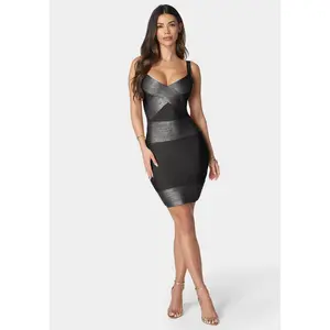 Color Block Bandage Dress