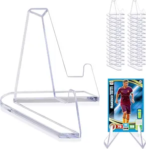 40Pcs Acrylic Easel Stands Clear Mini Coin Display Easel Holder for Displaying Air-Tite Coins Pocket Watches Capsules Challenge Medals Casino Chips,2.15 Inch Tall - Home Improvement.