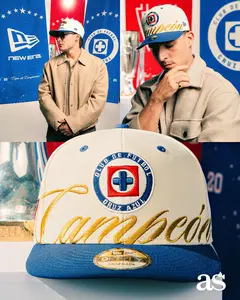 Cruz Azul 2026 Champions Soccer Trucker Hat, Mexican League Victory Mesh Snapback Cap, Football Fan Baseball Hat, Sports Collectible Game Day Cap, Adjustable Streetwear Headwear