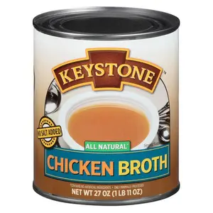 Keystone Meats - Chicken Broth (27 oz / 12 cans per case)