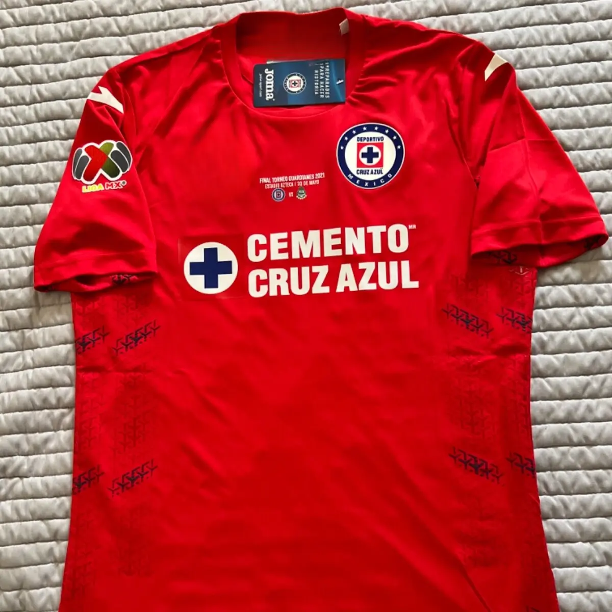 "Cruz Azul Red Soccer Jersey Retro Style" Liga MX Football Fan Shirt, Classic Match Day Athletic Streetwear Top