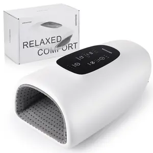 Portable Hand Massager, 3 Modes Wireless Hand Massager with Heating and Compression, Perfect for Hand Relaxation, Christmas Gift, Usb Rechargeable Massagers