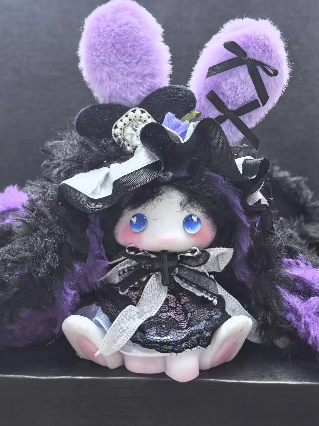 【ZZ】Pure handmade DIY plush squishy toy, cute keychain, each one is unique