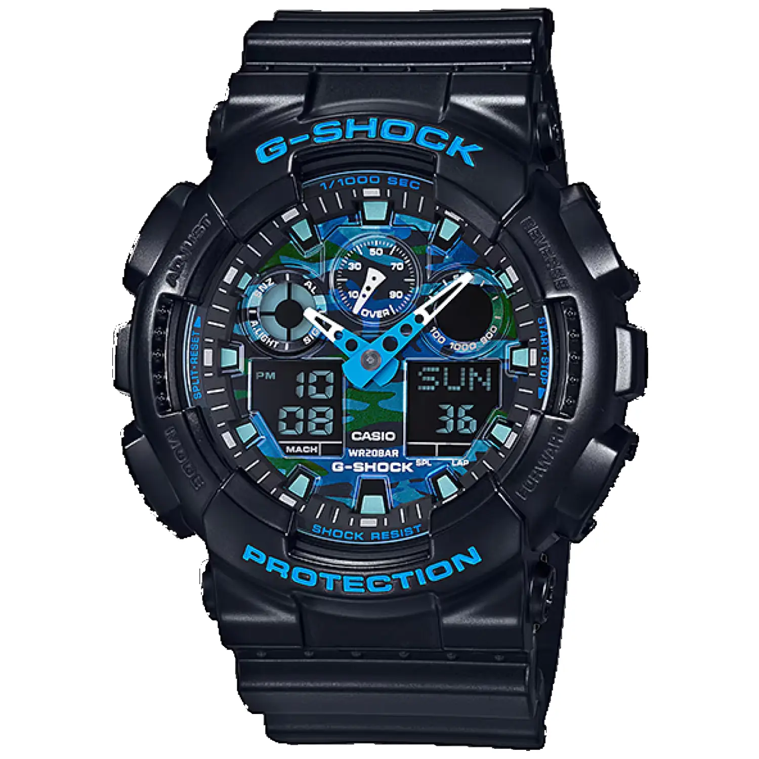 Casio Mens G-Shock GA-100 Series Watch GA100CB-1A Casio Mens G-Shock GA-100 Series Watch GA100CB-1A