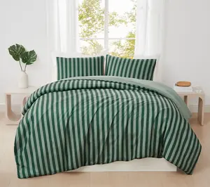 Truly Soft Weston Stripe 3-Piece Full/Queen Duvet Set