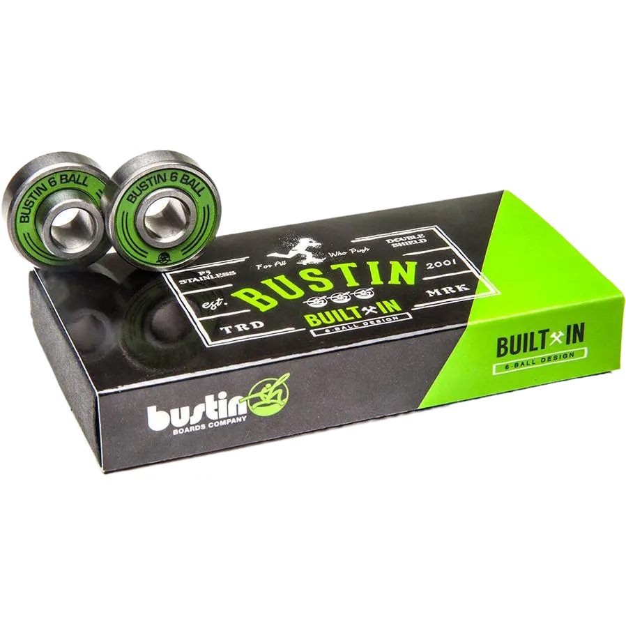 6-Ball Built-In Bearings - Bustin Boards Co.™