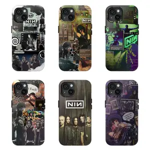 Nine Inch Nails Tour 2026 Phone Case Rock Band Gift For Fans Alternative Music Cover Concert Merch Style Protective Accessory For iPhone Samsung