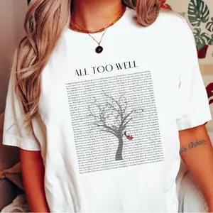All Too Well Lyric Shirt, R.E.D Album, All Too Well 10 Minute Version, All Too Well Tree With Red Shirt for men and women