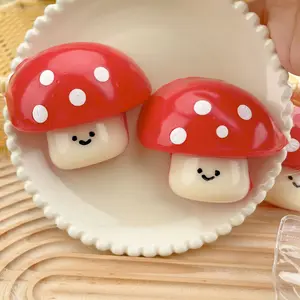 Realistic Small Mushroom Stress Relief Toy, Handmade DIY Anxiety Release, Anxiety Relief Products, Perfect for Relaxing and De-Stressing, Fun and Creative Gift Idea