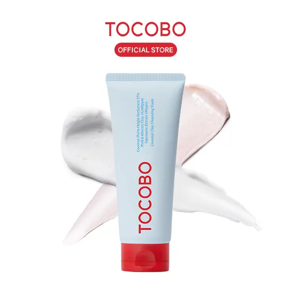 [TOCOBO Official] Coconut Clay Cleansing Foam 150ml | Pore Deep Cleansing Sebum Control Facial Cleanser