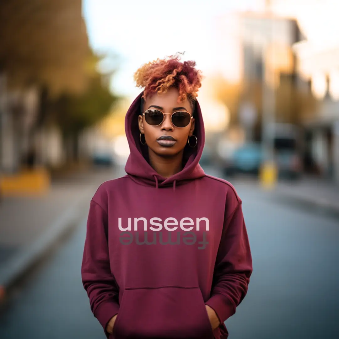 SMALL BUSINESS SALE  SATURDAY!!! Unseen Femme! Pullover Hoodie