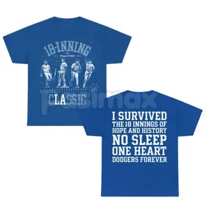 18 Innings Baseball Marathon Tee – Vintage Agony & Glory Graphic Shirt, Retro Extra Innings Fan Apparel