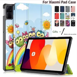 Funda for Xiaomi Redmi Pad SE 11" Redmi Pad 2 2025 Case Flip Stand Smart Cover for Xiaomi Pad5 Pad6 Tablet Case Auto Sleep/Wake