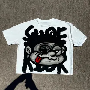 Y2K Graphic "Big Face Graphic" Personalize Printed Tshirt, Sweatshirt For Men For Women