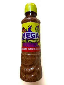 Chile en Polvo Mega con Sal de Mar y Limon 6 oz | Mega Chili Powder Seasoning with Lime & Sea Salt – 6 oz (170 g)
