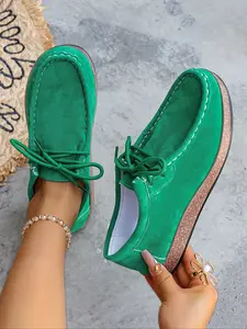 New Korean Style Retro Youth Casual Sneakers, Low Top Platform, Comfortable Matte Finish Fashion Shoes, Perfect for All Seasons Daily Wear