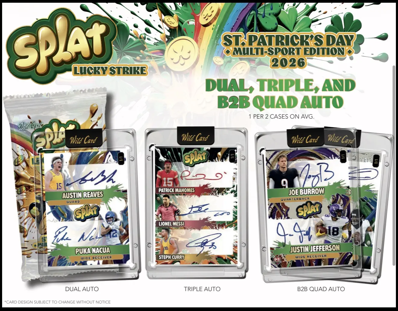 2026 Wildcard Splat Lucky Strike Hobby Box - TikTok Shop