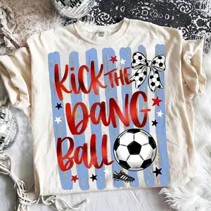 Kick the dang ball youth t shirt