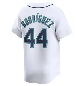 Men's Seattle Julio Rodriguez #44 White Home Replica Player Jersey