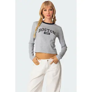 Boston Long Sleeve T Shirt