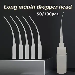 High Precision Liquid Dispensing Head with Extension Adapter, Micro Dispensing Nozzle, Anti-Side Leakage, No Waste Glue, Quick-Drying Adhesive Guide Tube, Suitable for: Instant Glue, Suitable Scenarios: Industrial Maintenance/Electronic Packaging/Mod