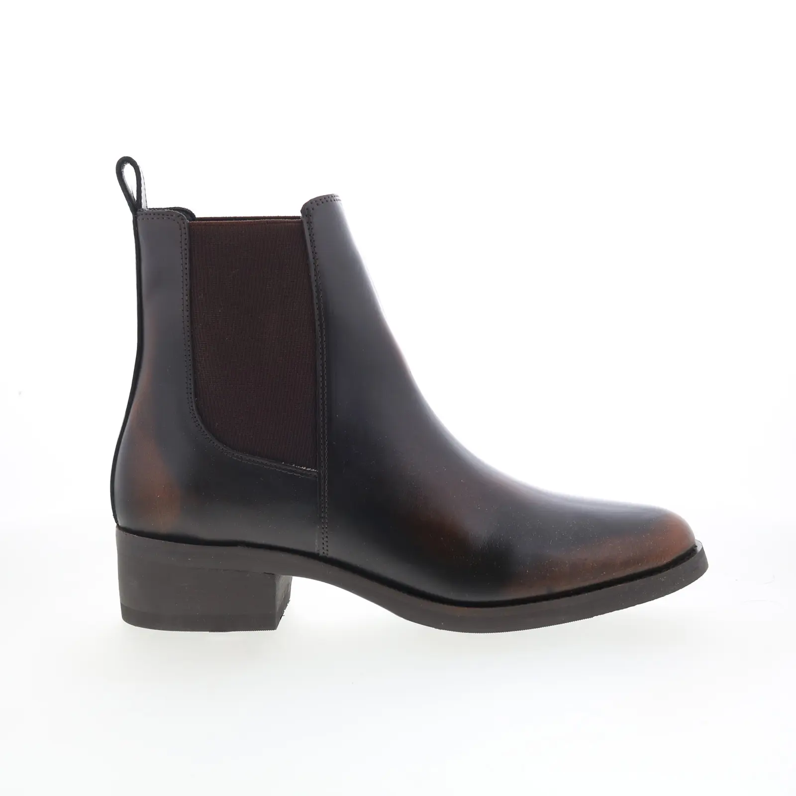 Dingo Camino DI-2216 Mens Brown Leather Slip On Chelsea Boots