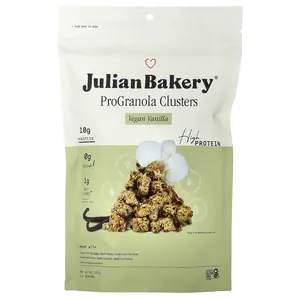 Julian Bakery ProGranola Clusters, Vegan Vanilla, 9 oz (255 g) Julian Bakery ProGranola Clusters, Vegan Vanilla, 9 oz (255 g)