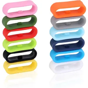12 count  Strap Rings for Magic Band+ & 2.0 & , Fastener Loop Secure Holder Protectors Accessories Clips Compatible with Magic Band+ and 2.0 and