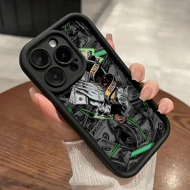Phone Case Suitable for IPhone 11/12/13/14/15/16/17 Pro Promax Air Plus,Money Reverie Advanced fashion gift Drop Protection Shockproof Soft Silicone smartphone Cover