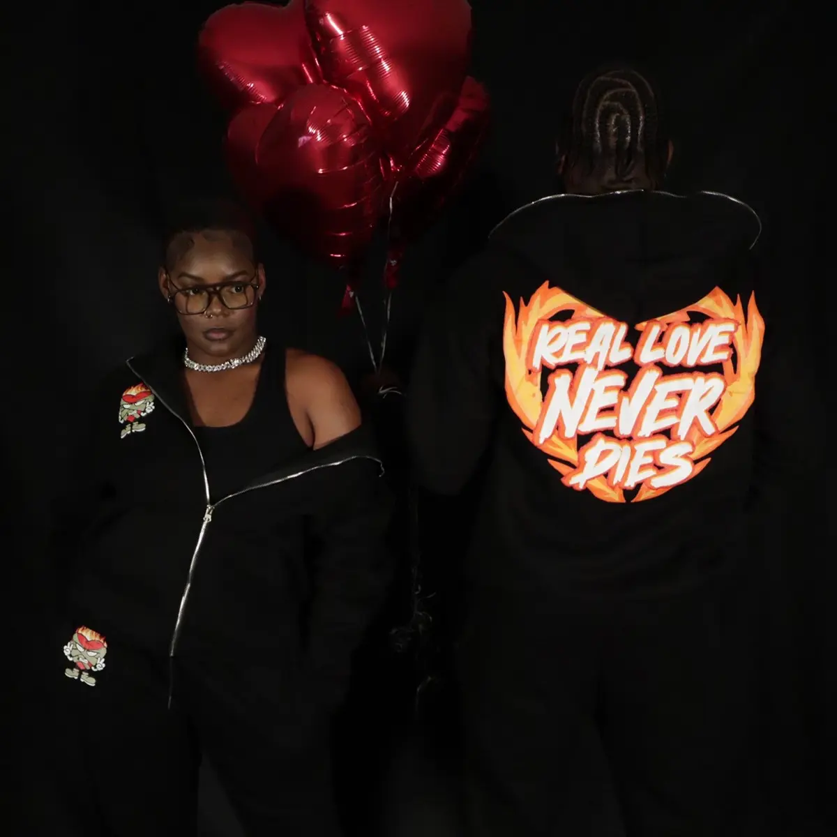 FIRE & DESIRE Sweatsuit zip up