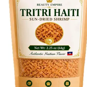 Dried Tritri Ayisyen, Cholesterol-Free Dry Baby Shrimp Food Flavor