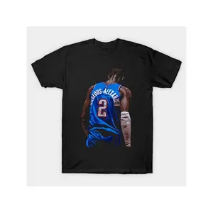 Shai Gilgers Alexander Showdown T Shirt Comfortable Breathable Cotton Crew Neck Short Sleeve