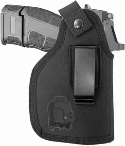Concealed Carry Gun Holster Fits Handgun with Optic Light Laser Attachment Universal IWB OWB Ambidextrous Carry