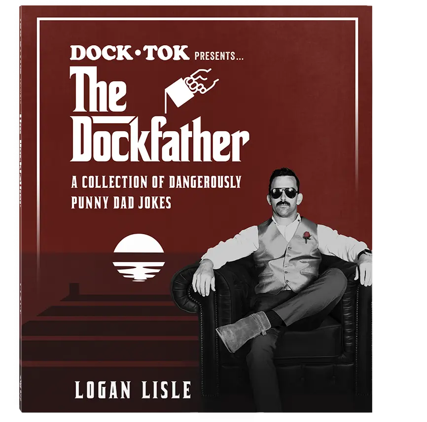 (New) Signed Dad Joke Book - The DockFather
