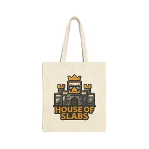 House of Slabs Custom Canvas Tote Bag