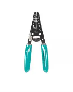 Coaxial Cable Stripper with Teal Handles and Black Grip - Product for Coaxial Cable Stripping