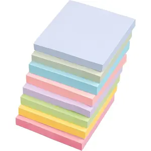 Sticky Notes 3x3 Inches, 8 Pads, 800 Sheets, 8 Color Sticky Note Pads,  Sticky Pads, Sticky Notes Bulk, Self-Stick Note Pads, 100 Sheets/pad
