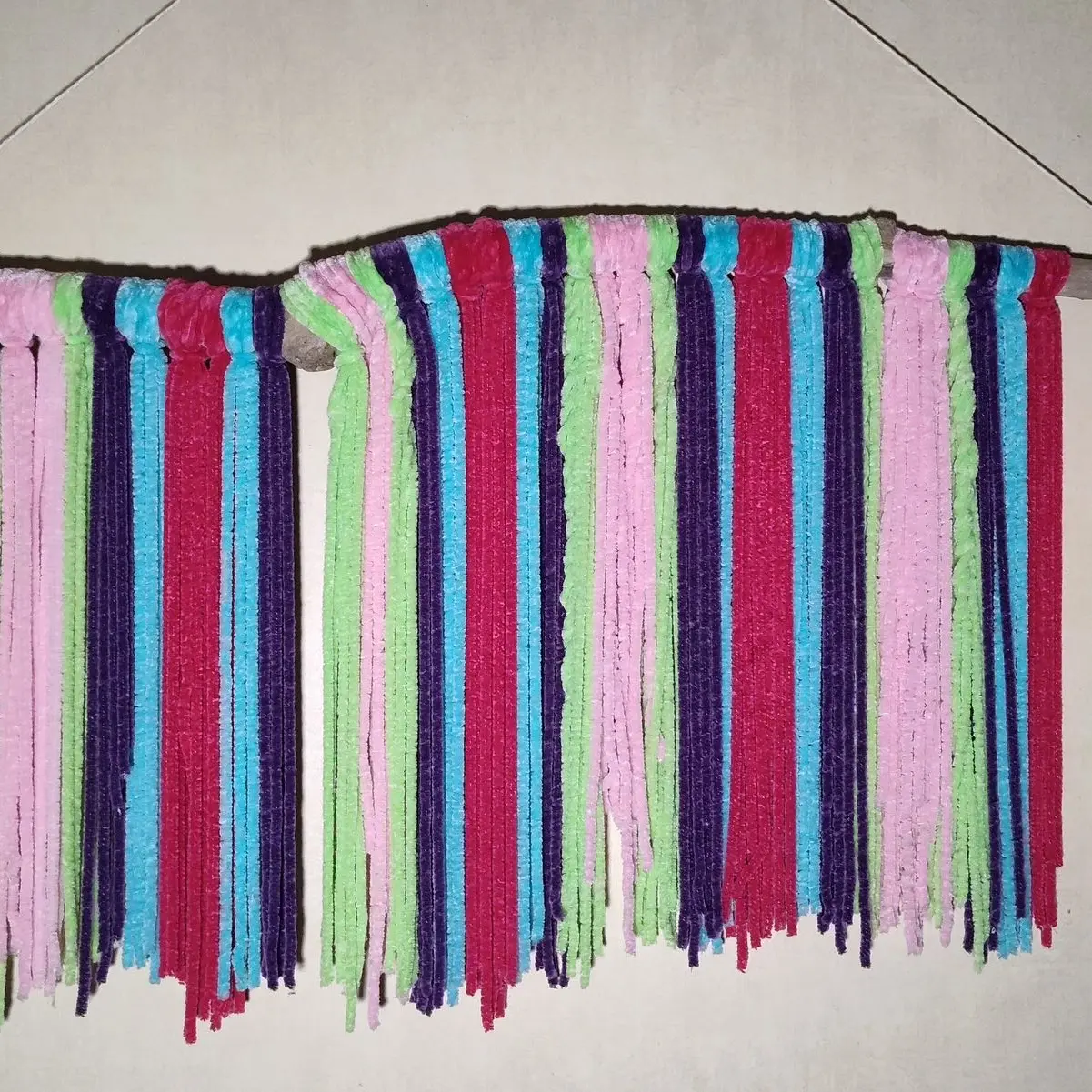 Driftwood macrame wall hanging