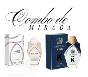 COMBO DE 2 PERFUMES DE MIRADA DE 100 ML CADA UNO