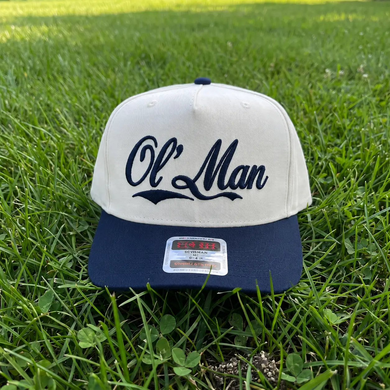 Ol Man Embroidered Hat Boyfriend Baseball Hat Design Western Dad Hat Casual Summer Hat Trucker Hat E Embroidered Trucker Hat Unisex Hat Ideal Gift For Her
