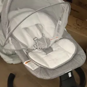 Baby Electric Bouncer for Infants,Baby Swing,5 Speeds and 10 Lullabies,Bluetooth Music,Remote Control,Adjustable Backrest,Indoor Use