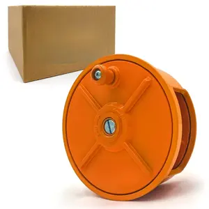 Aluminum Tie Wire Reel with Belt Loops – Fits 12–18 Gauge Tie Wire Rolls Up to 3.5 lbs – Lightweight Dispenser for Ironworkers, Rodbusters, and Rebar Tying