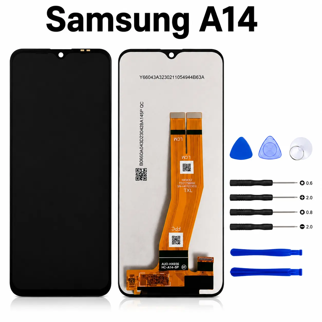 For Samsung Galaxy A14 4G/A14 5G/A146B Incell LCD Display Touch Screen Frame Assembly