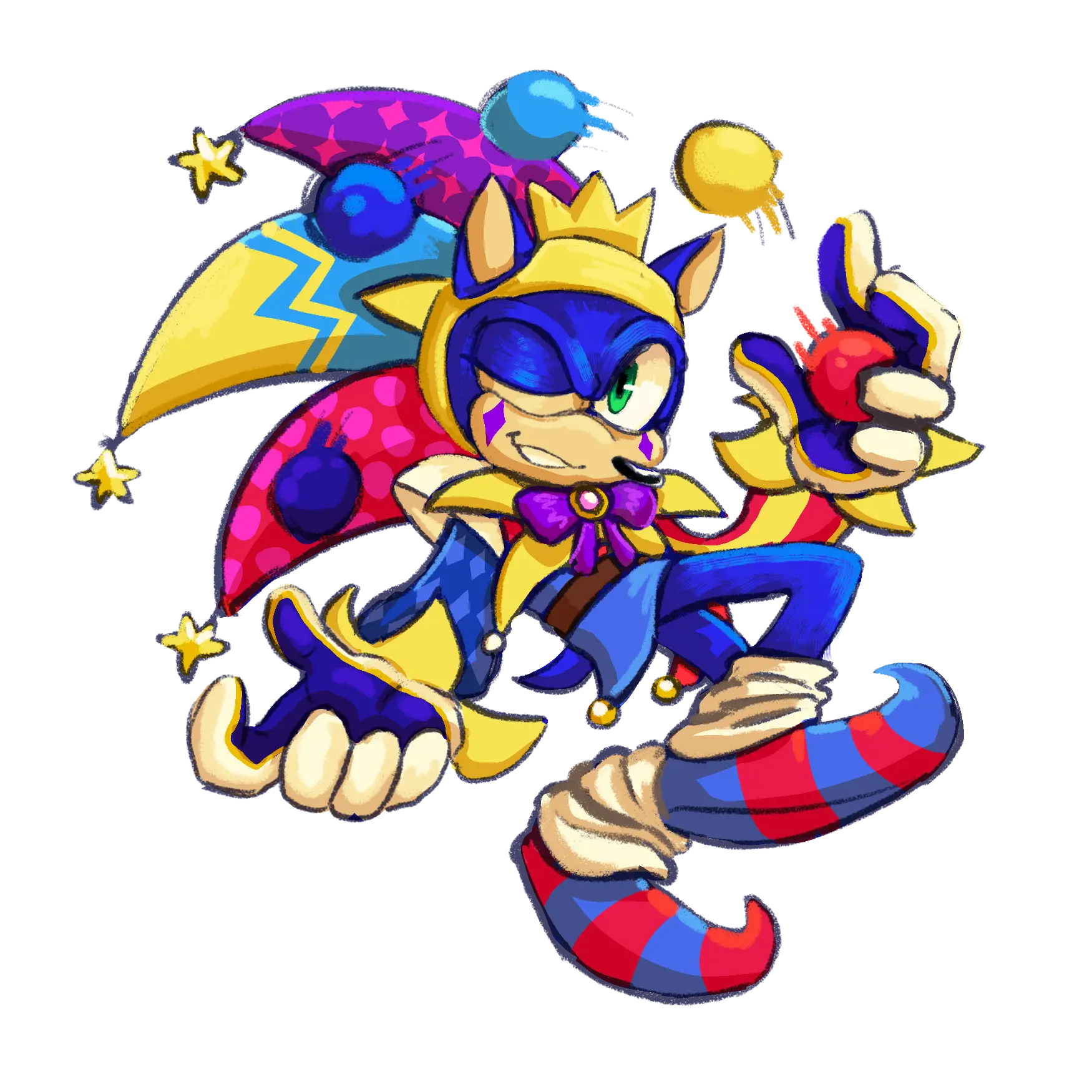 Jester Sonic Sticker