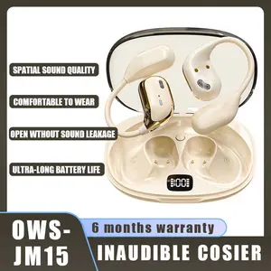 JM15 waterproof gaming headset, open super endurance, 2024 new best-selling high-quality HIFI headset Audio Headphone , sweat proof