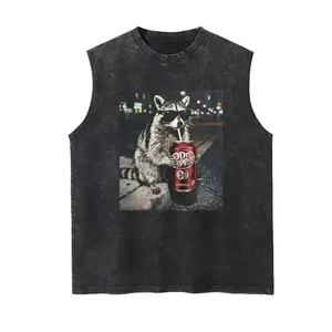 Vintage Tank 90s Graphic Sleeveless Tank Tops Men Vest Streetwear Outfits Men Vacation Outfits Sleeveless Shirt